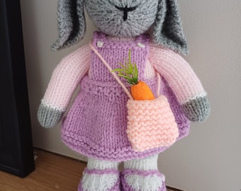 Hand knitted Bunny
