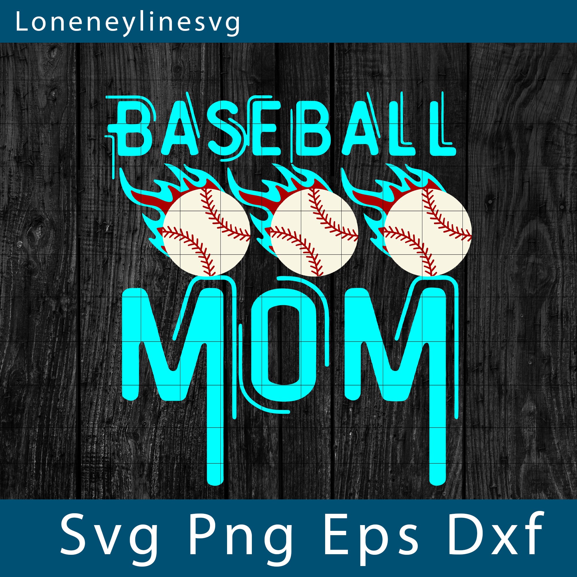 Download Baseball mom Svg leopard softball mom Svg mom Svg | Etsy