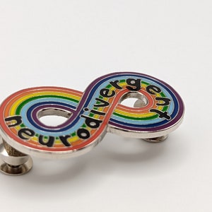 Neurodivergent Pride Large Infinity Rainbow. Autism Acceptance- Pride ...