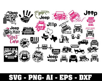 Download Jeep Bundle Svg Etsy