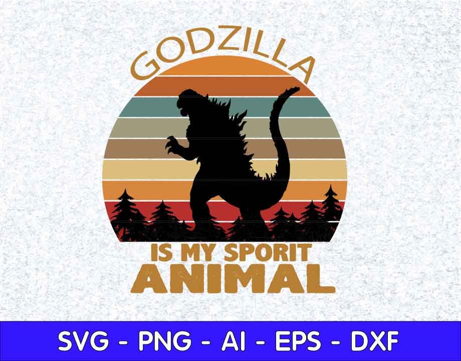 Download Godzilla vs kong monster vector svg t-shirt print kong | Etsy