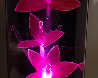 Fiber Optic Lamp Etsy