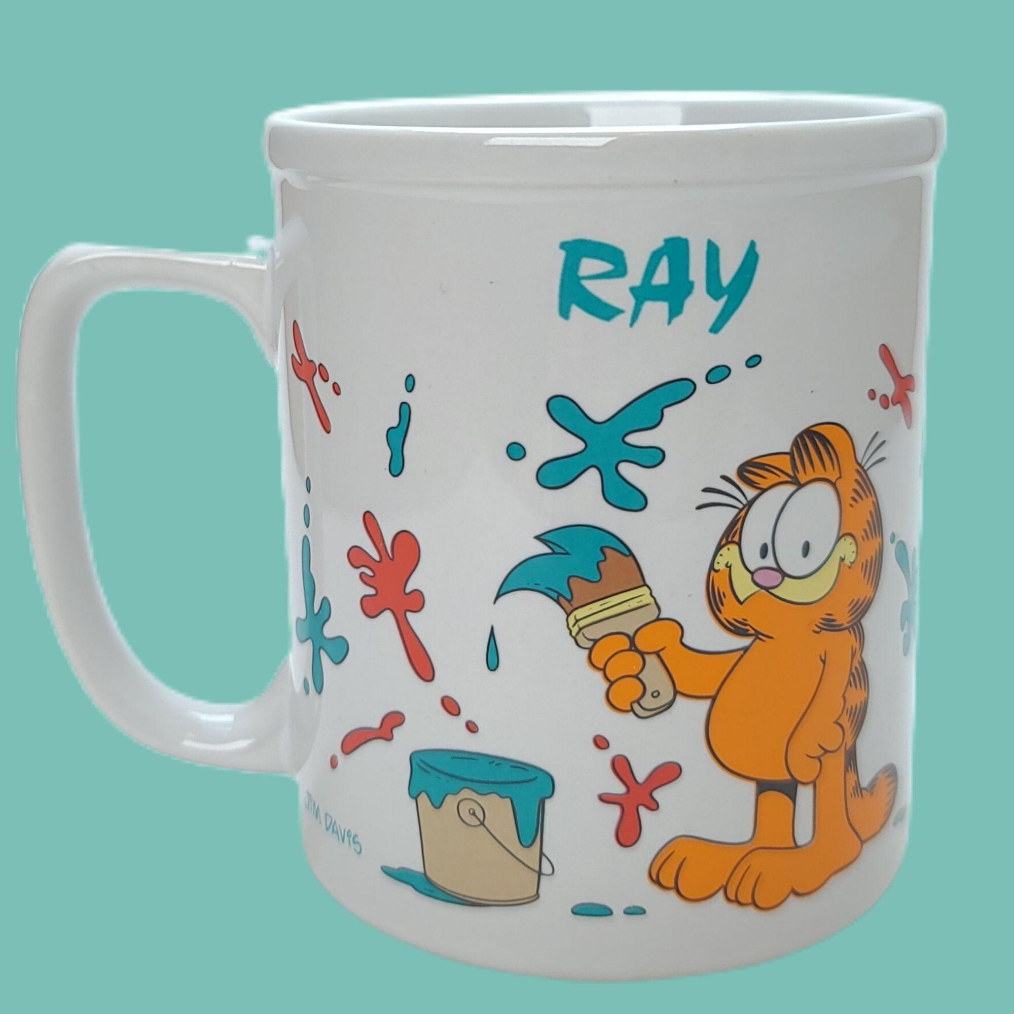 garfield you paint mug garfield you paint mug