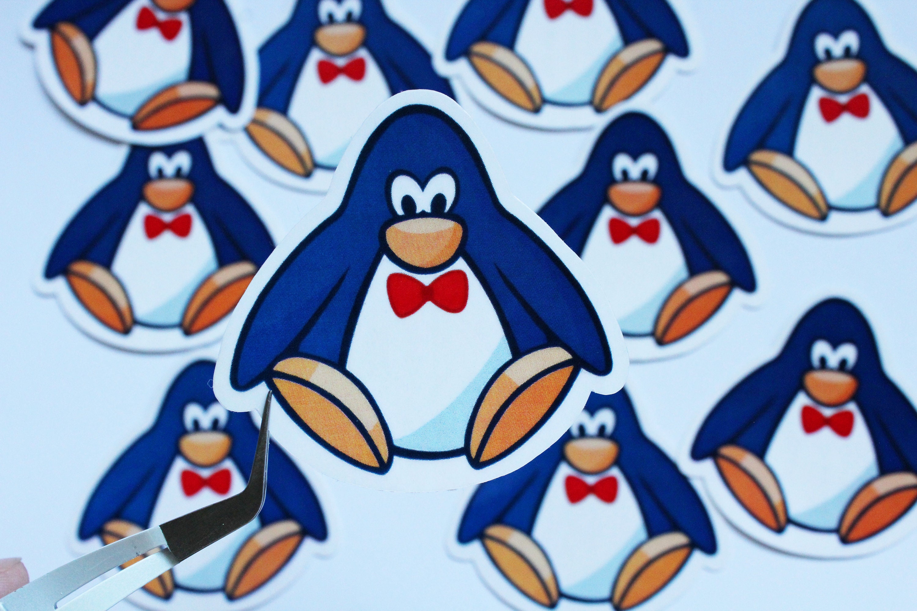 Club Penguin Stickers: Waterproof Puffle & Penguin Decals - Etsy