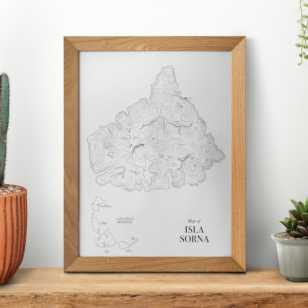 Jurassic Park map Isla Sorna - Gaming posters, Jurassic Park poster, dinosaur wall art, video game posters - minimalist movie poster