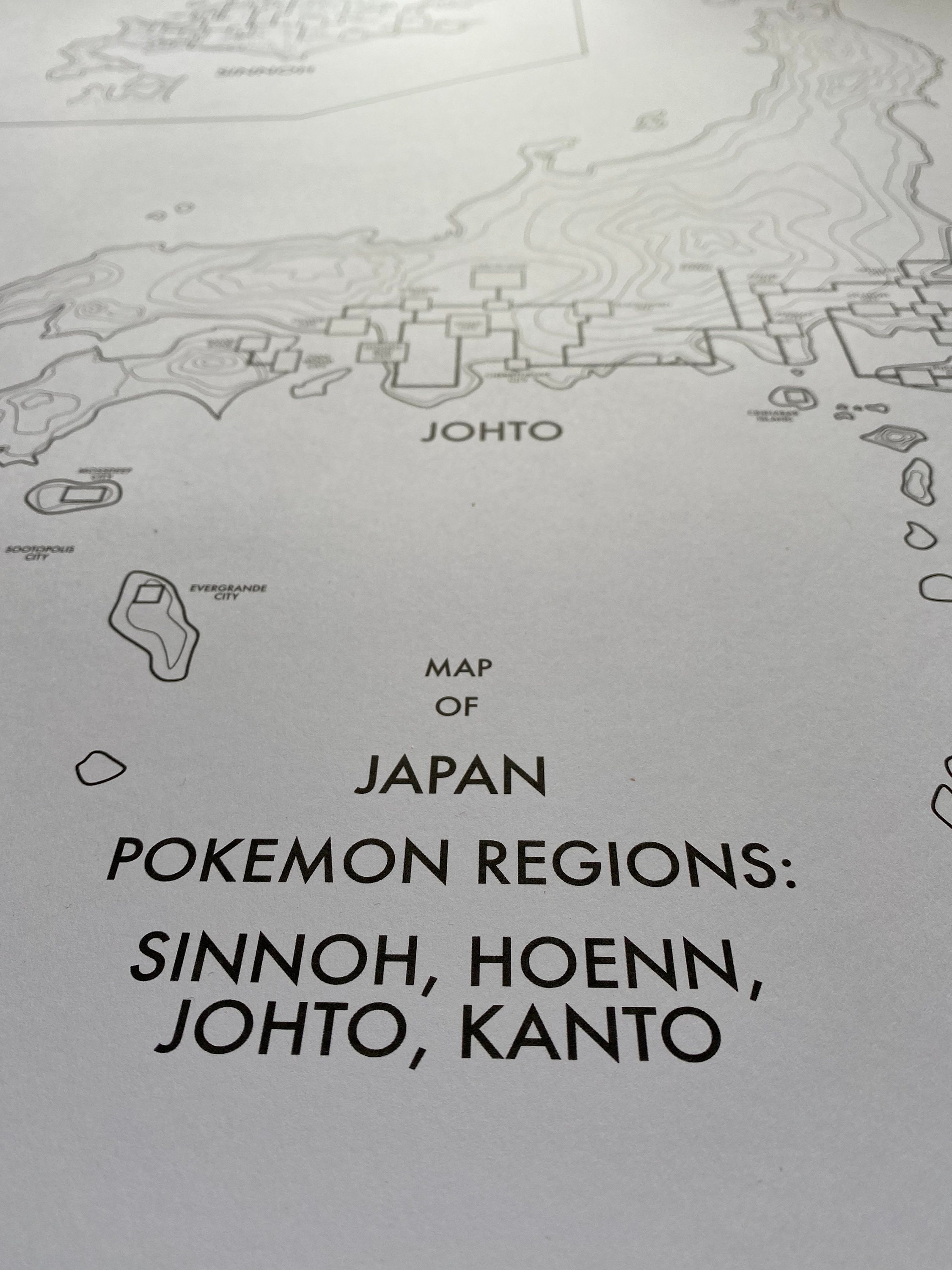 Locais da série Pokémon: Hoenn, Johto, Kanto, Sinnoh, Cidades de Hoenn,  Cidades de Kanto, Cidades de Sinnoh, Cidades de Johto