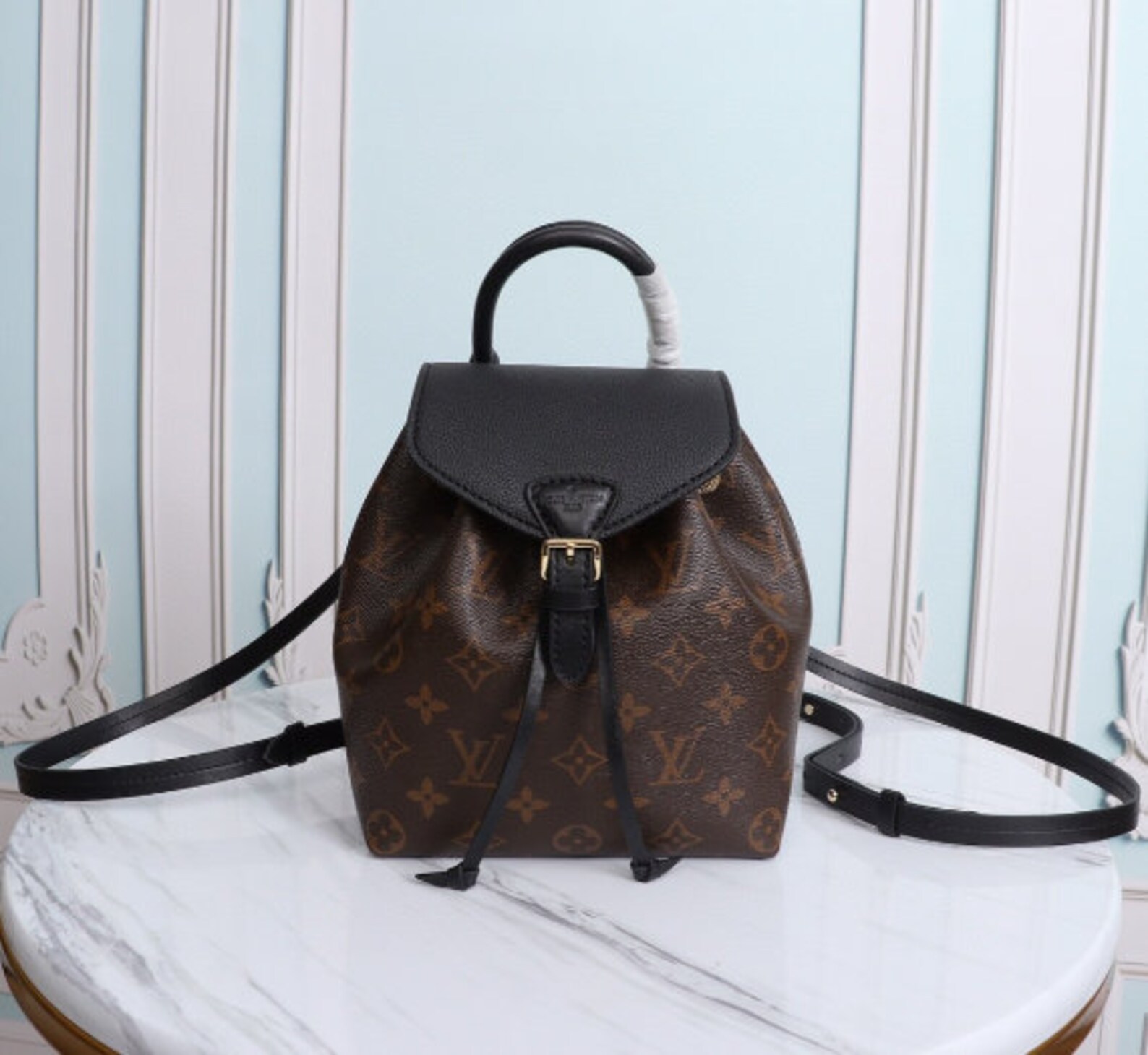 Louis VuittonThe Montsouris BB Backpack is made in classic Etsy