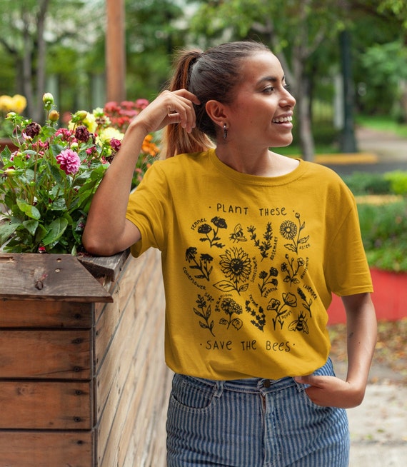 Plant These Save the Bees Shirt, Plant These Save Bees Shirt, Cute