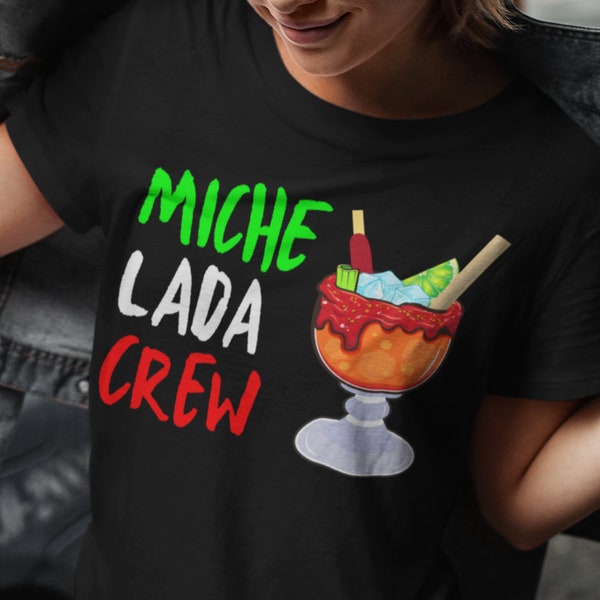 Funny Cinco De Mayo Michelada Crew Group Drinking Short-Sleeve Unisex T-Shirt