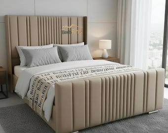 Ottoman divan storage gas lift base single double king super king fabric plush velvet crush linoso chenille leather silver blue steel blac..