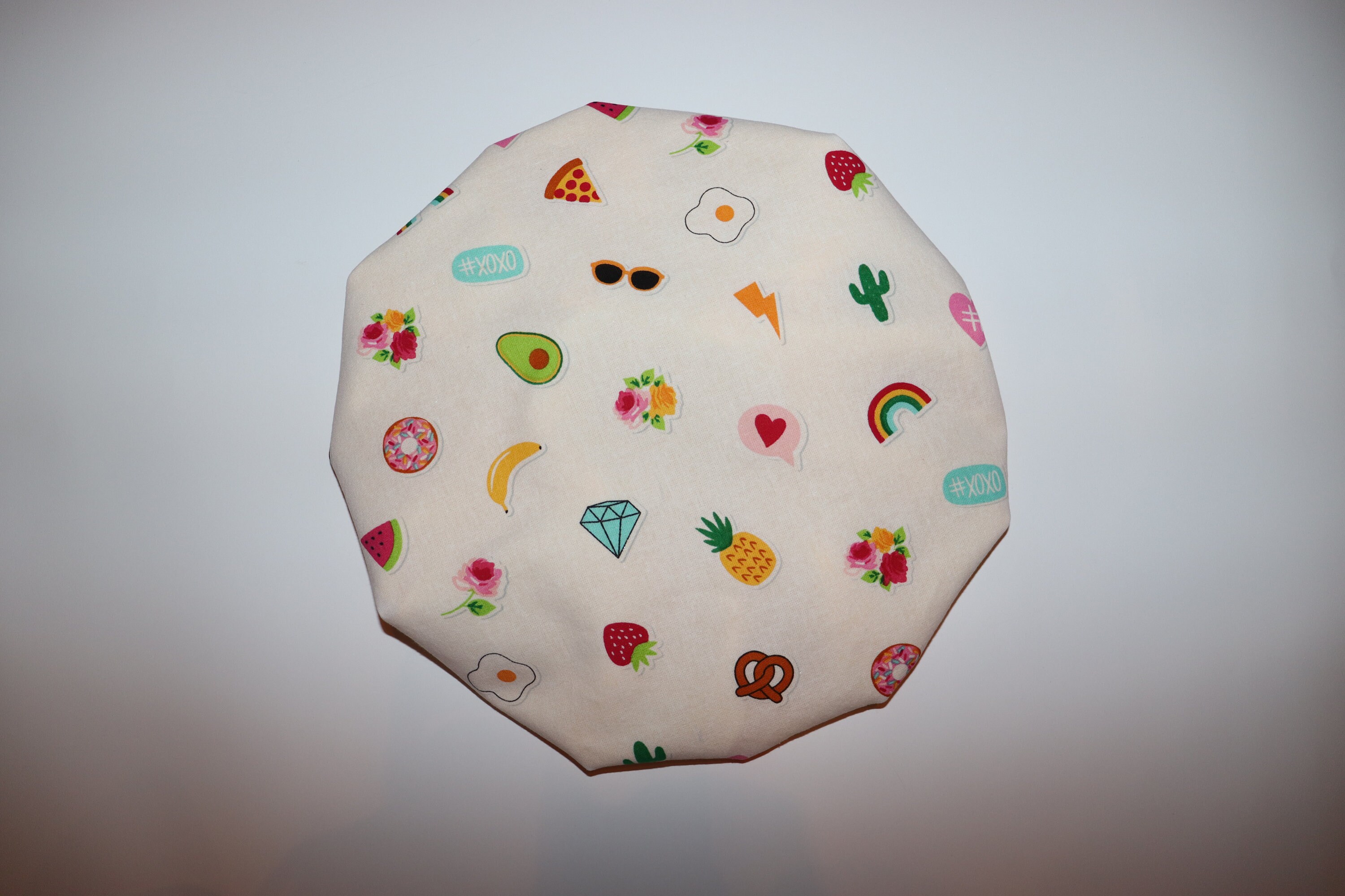 Kids Fun Emojis W/ Bow Gift for Little Girls Satin Lined Comfy