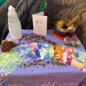 Divine Feminine Intuitive Kartendecks, Tarot Kartendeck, Orakelkarten, Wahrsagewerkzeuge, TarotLesung