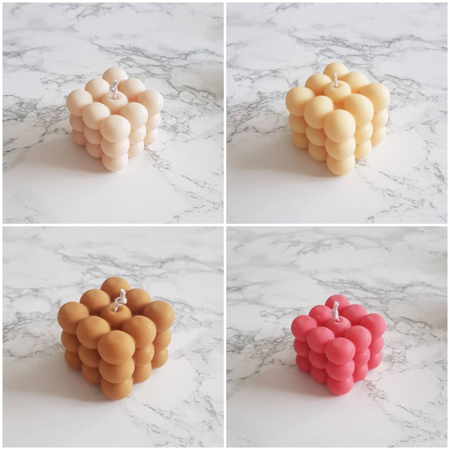 DIY Bubble Candle Making Kit Natural / Coloured Scented / Etsy UK