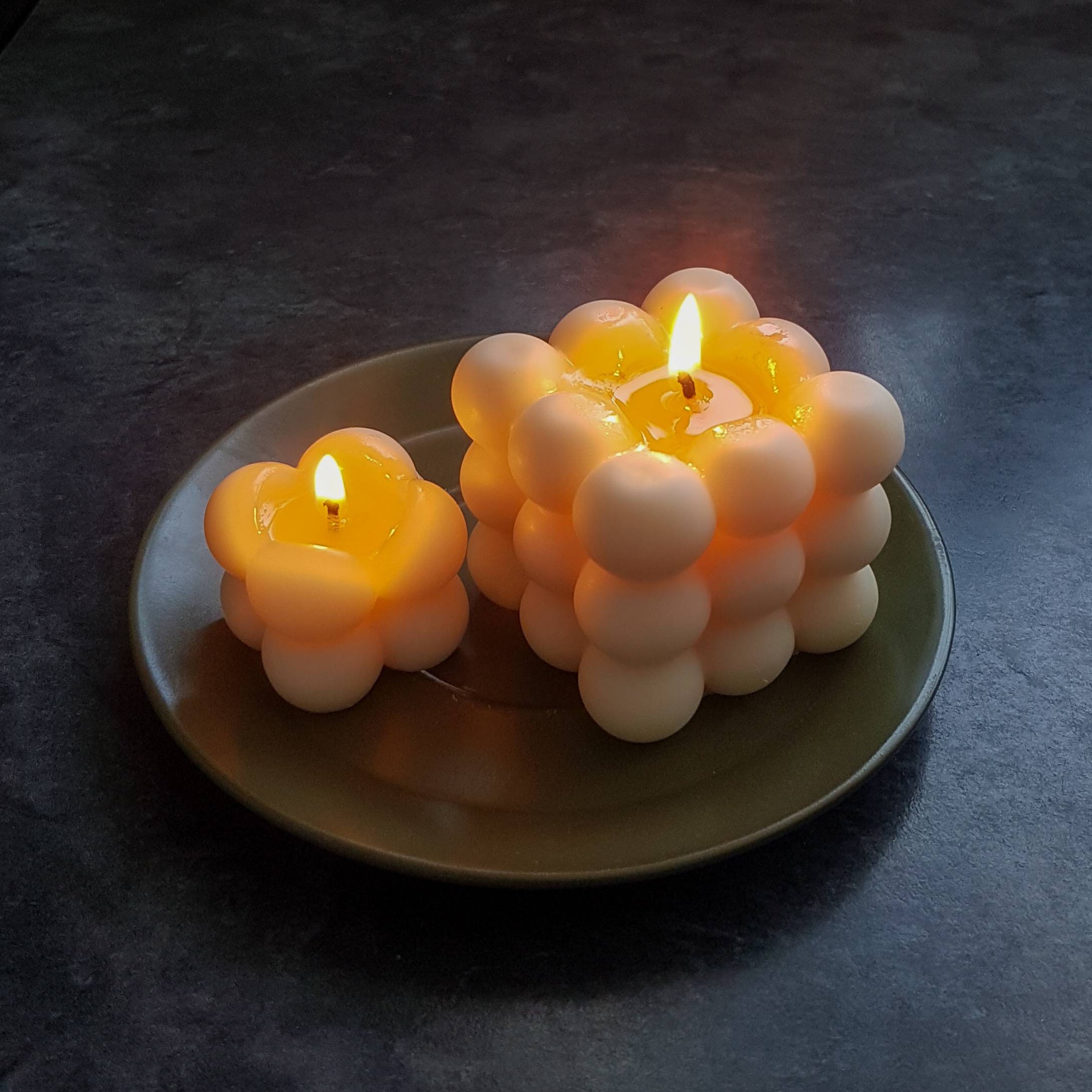 DIY Bubble Candle Making Kit Natural / Coloured Scented / Etsy UK