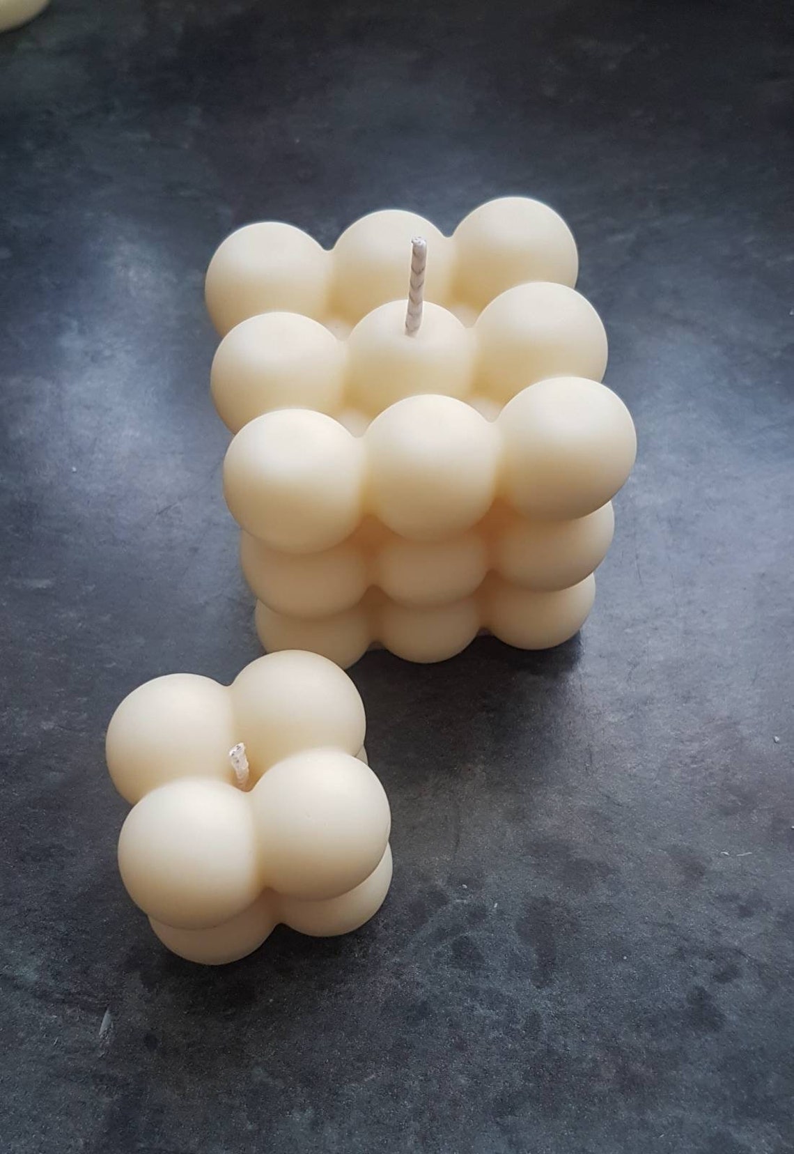 DIY Bubble Candle Making Kit Natural / Coloured Scented / Etsy UK