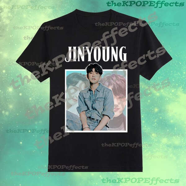 Jinyoung -  GOT7 KPOP Group T-shirt (Multiple Designs, KPOP Merch, Got7 Merch, Got7 Tshirts, Got7 KPop gifts)