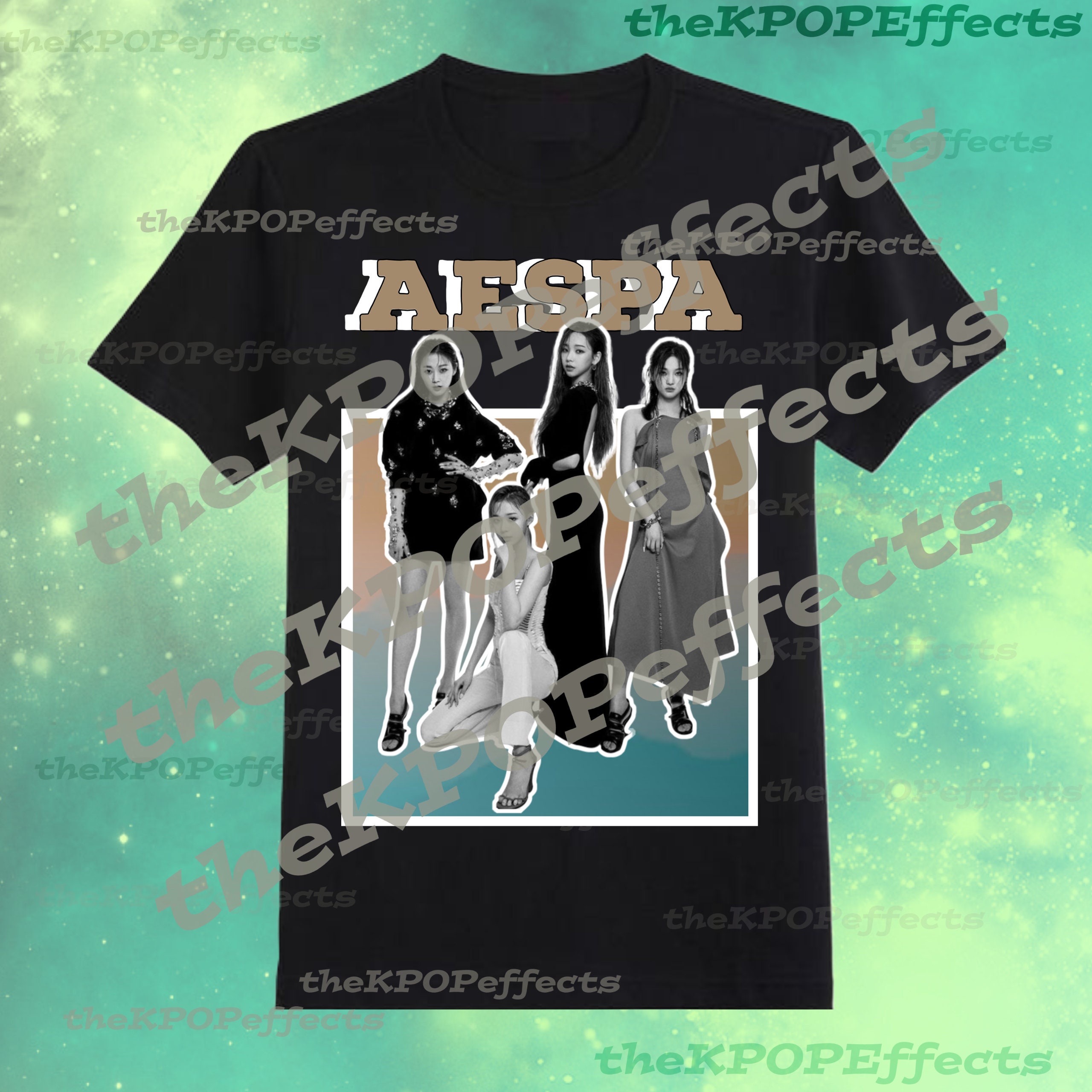AESPA KPOP Group T-shirts multiple Designs - Etsy
