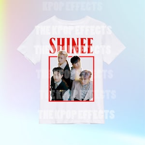 SHINEE Kpop Group T-shirt (Multiple Designs)