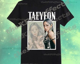 Taeyeon Girls Generation KPOP Tshirt - Designs multiples - KPOP Idol Merch