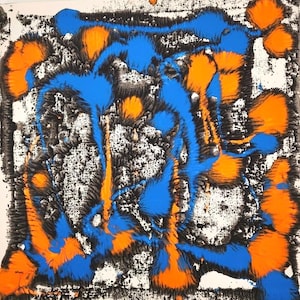 Abstract Acrylic Painting-“Affirmation”-Original Home Decor Art-Housewarming Gift