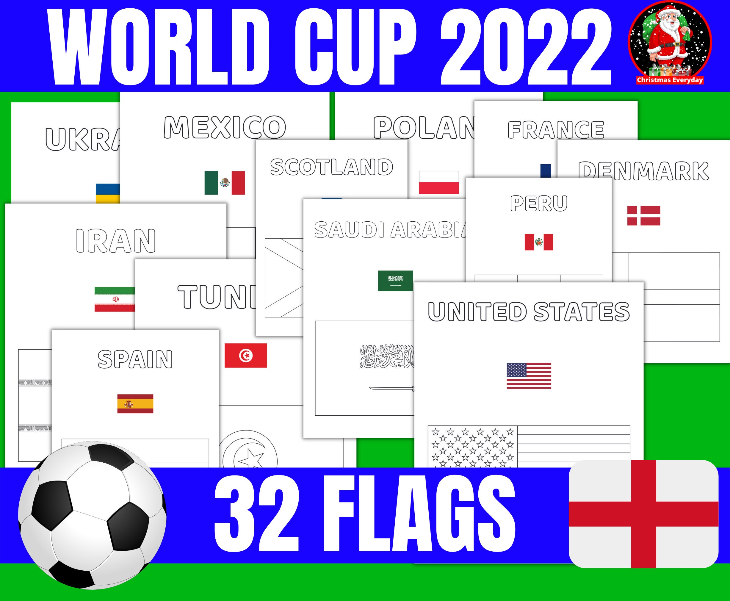 2022 World Cup Top 32 Flags Flags Of Countries Around The World France 