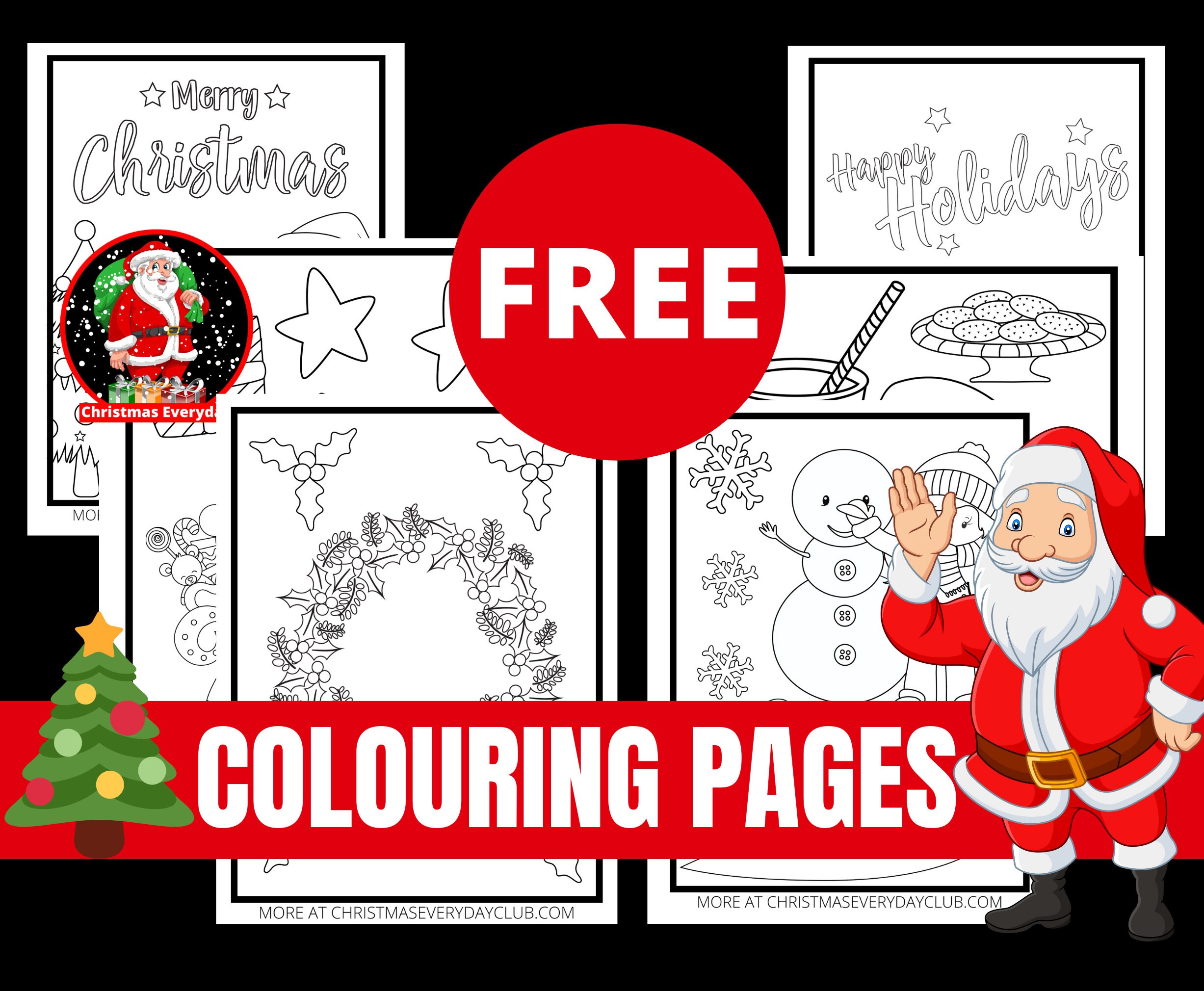 Printable Letter to Santa &amp; Letter From Santa, Letter to Santa Envelope ...