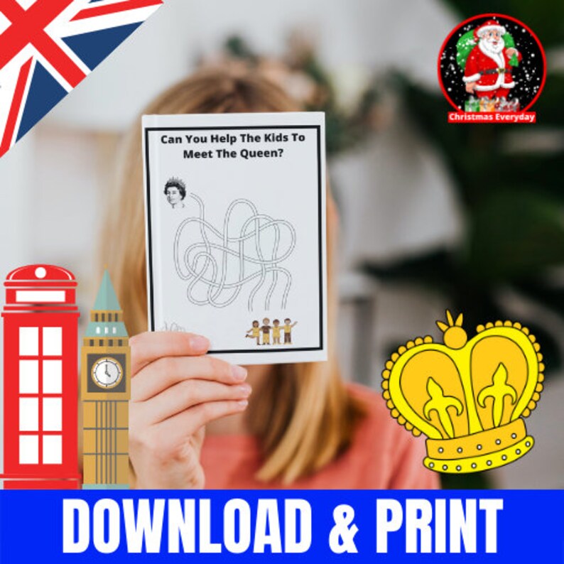 26 Platinum Jubilee Activity Pages London Activity Pages for Etsy