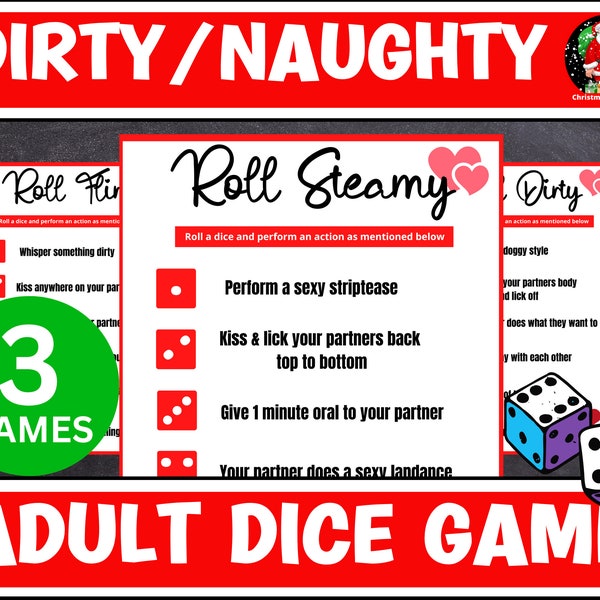 Naughty Dice - Etsy