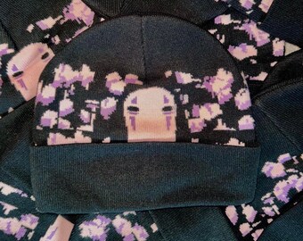 Anime No Face Studio Ghibli - Spirited Away Style -  Spirit Beanie