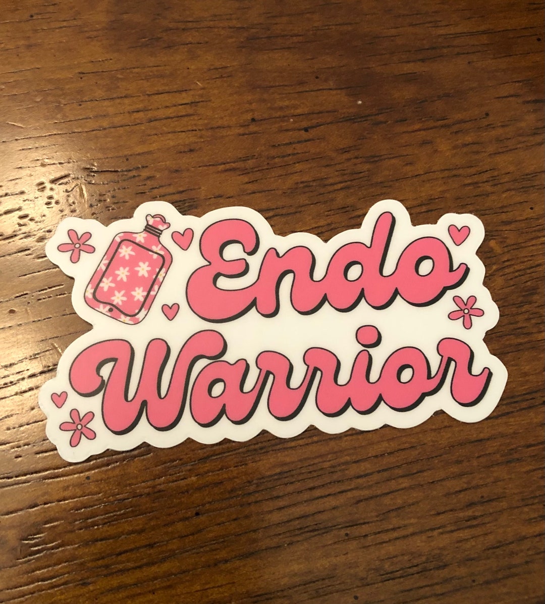 Endo Warrior Sticker, Endometriosis Strong Sticker, Reproductive Health, Womens' Rights, Chronic