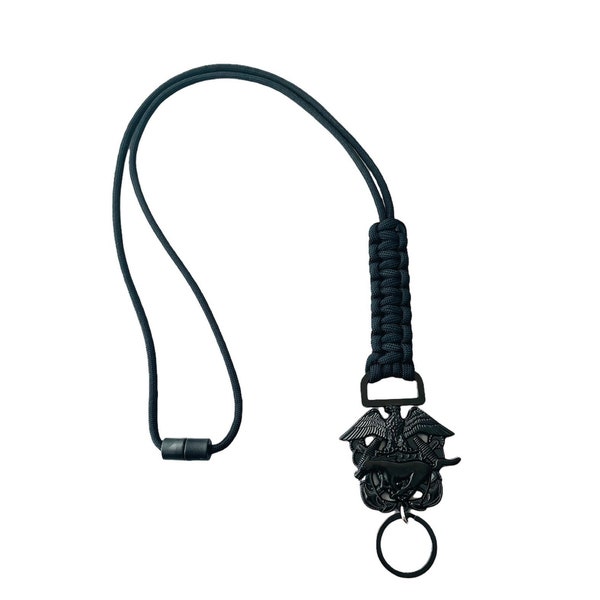 US Navy Mustang Paracord Neck Lanyard.