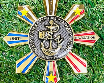 USNチーフプライドチャレンジコイン　まとめ売り USN Navy Chief CPO Chiefos Cheetos Bag Mess Pride Challenge
