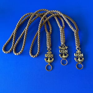 Navy Anchor Keychain - Etsy