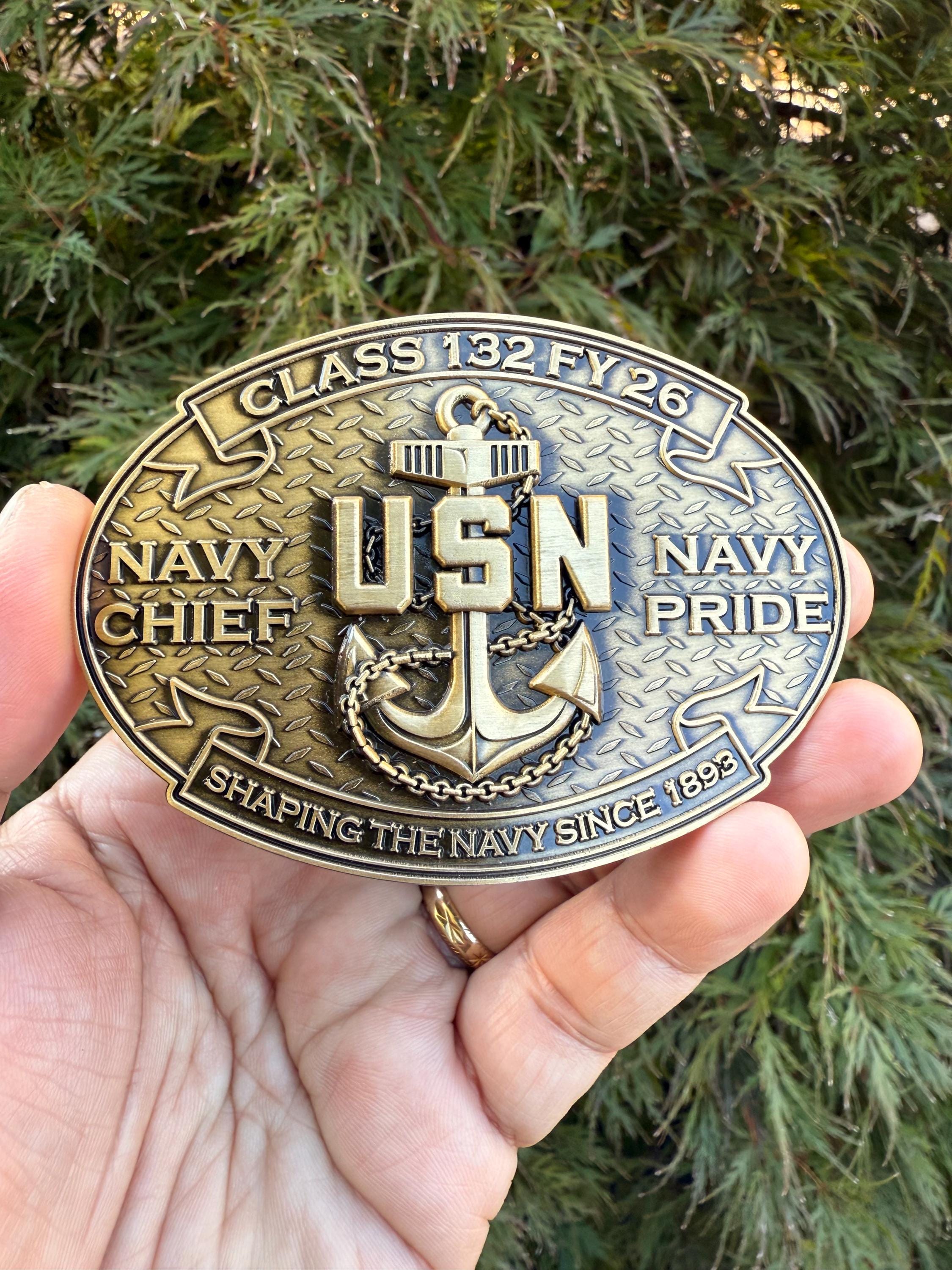 Navy Chief Class 132 Coins - Etsy