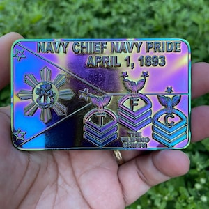 USN TFC Oil Drip Challenge Coin