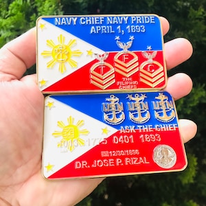 USN The Filipino Chief (TFC) CPO Pride Coin