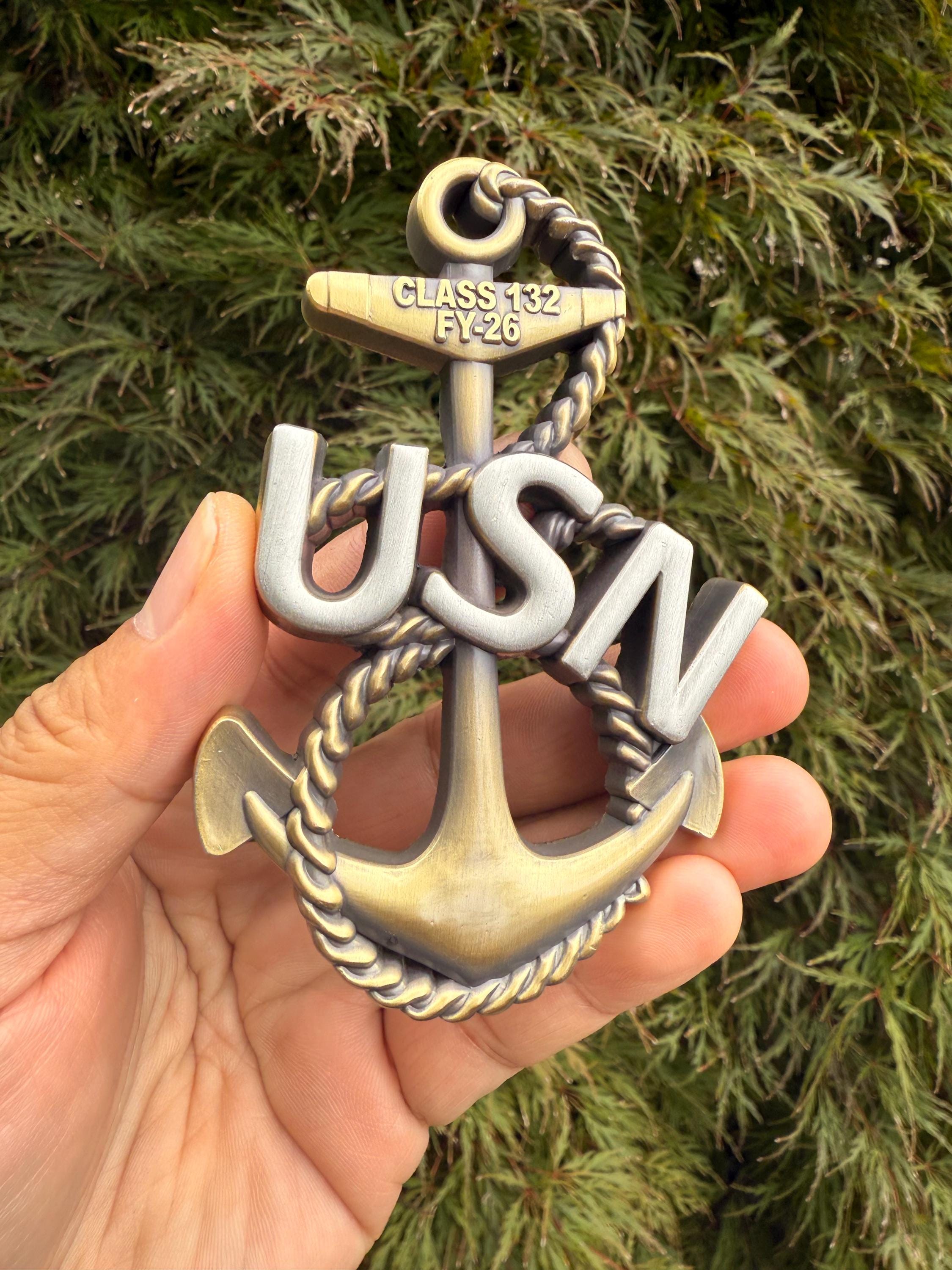 Navy Chief Class 132 Coins - Etsy