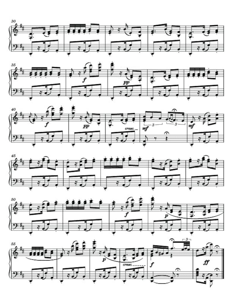Habanera Sheet Music Bizet Carmen Piano Solo Pdf Classical Opera