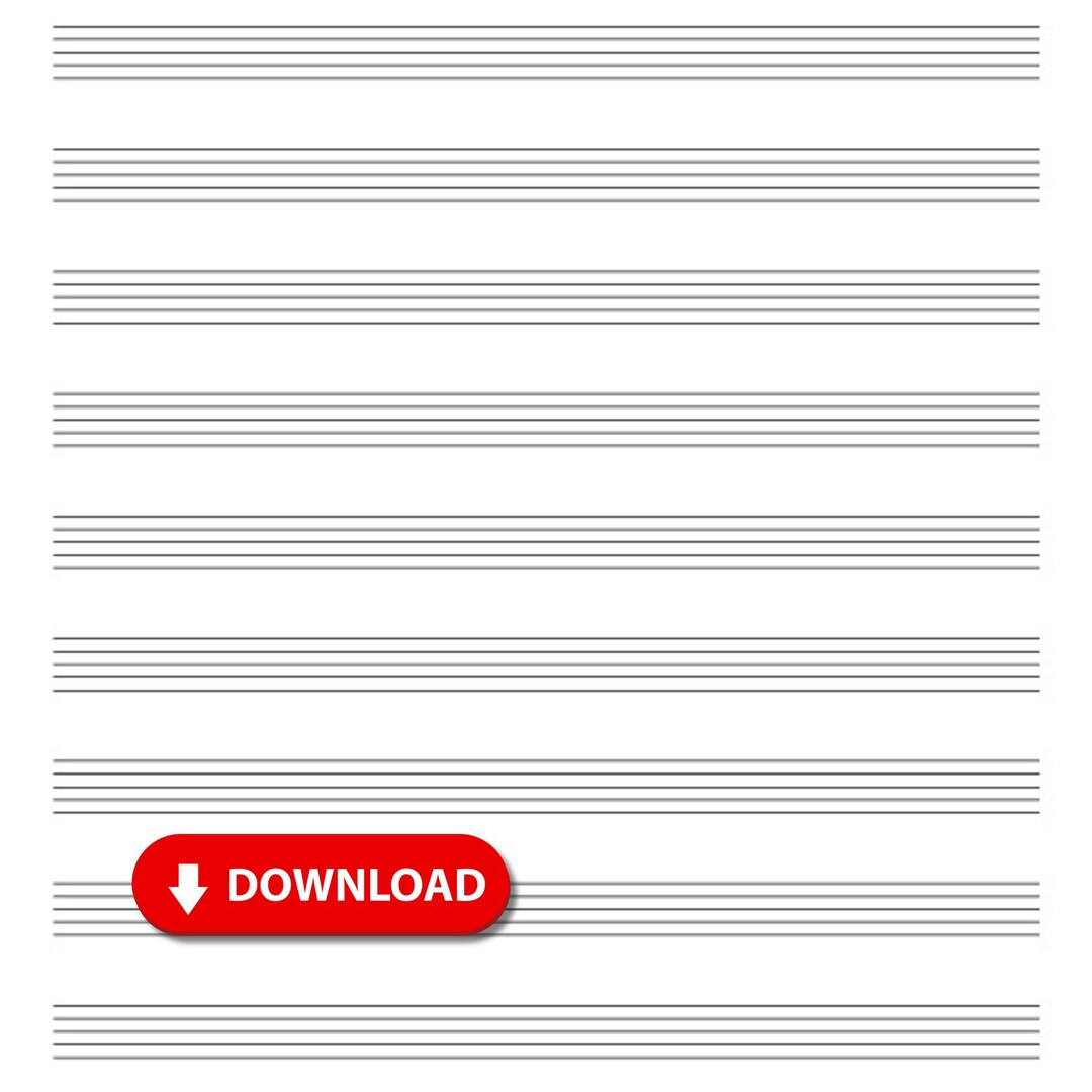 Sheet.pdf Blank Piano Sheet Music PDF - 50 Pages, Music Composition (digital ...
