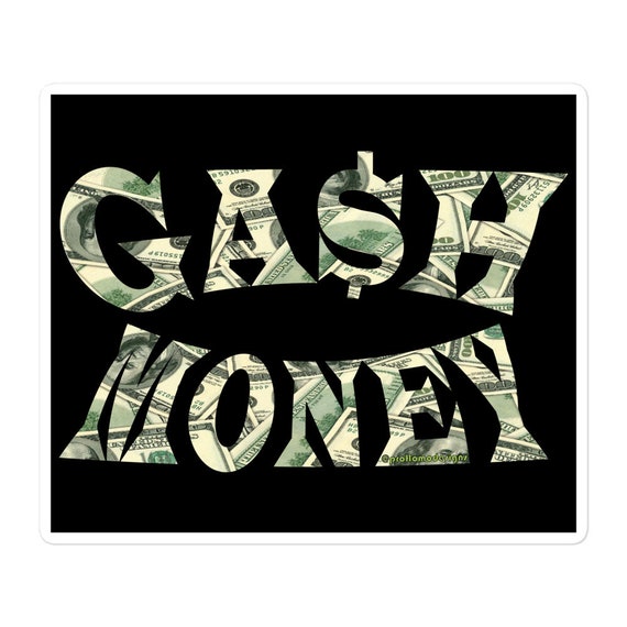 Gash Money Bubblefree Stickers Gay Sticker LGBTQ Decal | Etsy