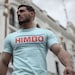 Himbo Tee Shirt, Himbo Shirt, Funny Logo Short Sleeved Shirt, Himbo Muscle Shirt, Funny Tee Shirt, Graphic Tee
