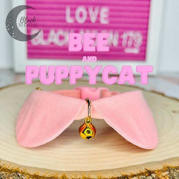 Cat Necklace | Halloween Pet Costume | Cute Cat Necklace | Pet Gift | Peter Pan Necklace | Bee and PuppyCat Inspired Necklace | Breakaway Necklace