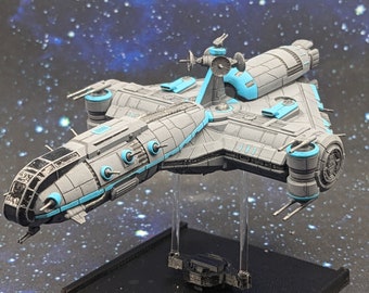 Exogorth Gunship, Mobile Firebase, 1/260th Scale Model (Unpainted)