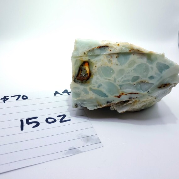 BC Ocean Picture Stone rough Home & Living Rocks & Geodes