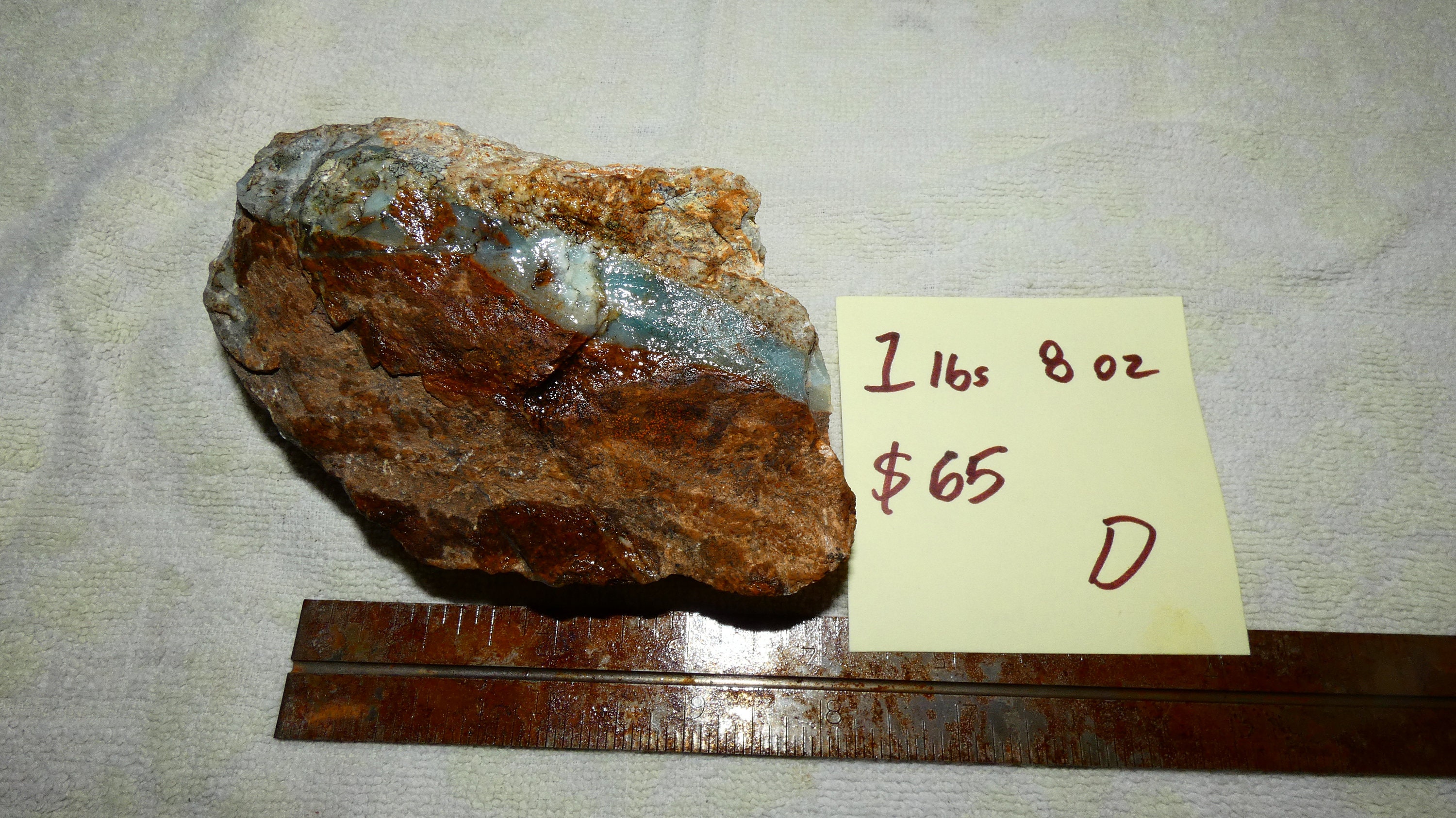 BC Ocean Picture Stone rough Home & Living Rocks & Geodes