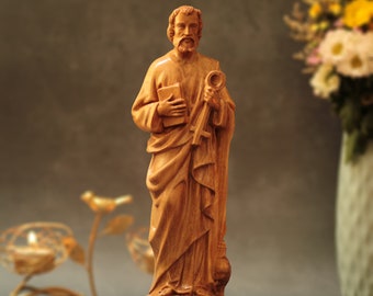 St. Peter Statue Figurine Religious Decoration Religious Catholic Statue Religious Gifts Christian Art Catholic Gifts Prayer Supplies