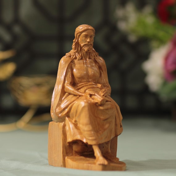 Jesus Christ Preaching Statue Catholic Gifts Religious Gifts Christian Gifts Catholic Ornaments Fall Decor Jesus Figurine Christian Gifts