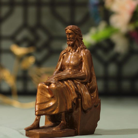 Jesus Christ Preaching Statue Antique Style Catholic Gifts Religious Gifts Christian Gifts Catholic Ornaments Jesus Figurine Christian Gifts