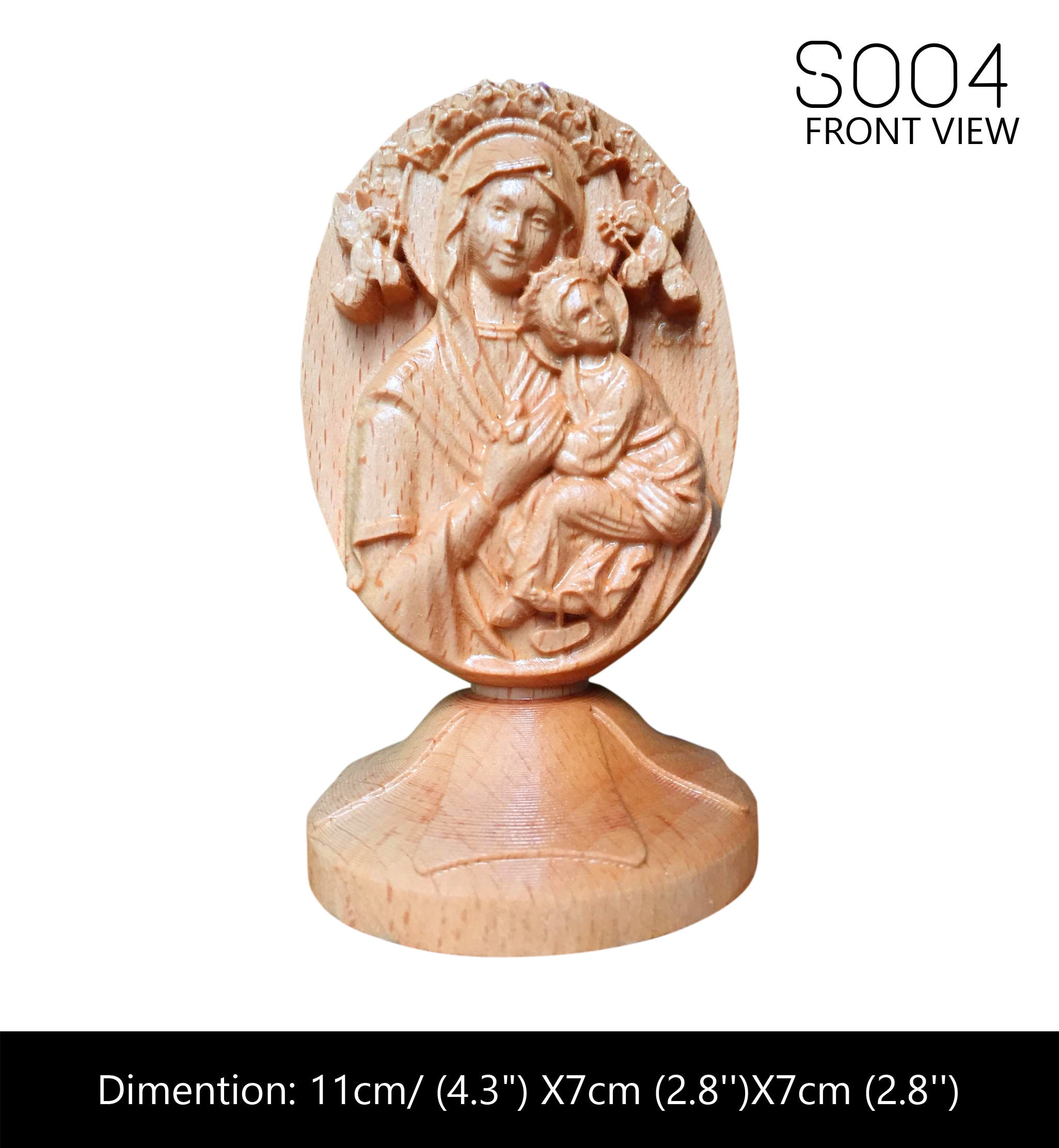 Wooden Figurines for Family Gift Wooden Catholic Reliefs Etsy