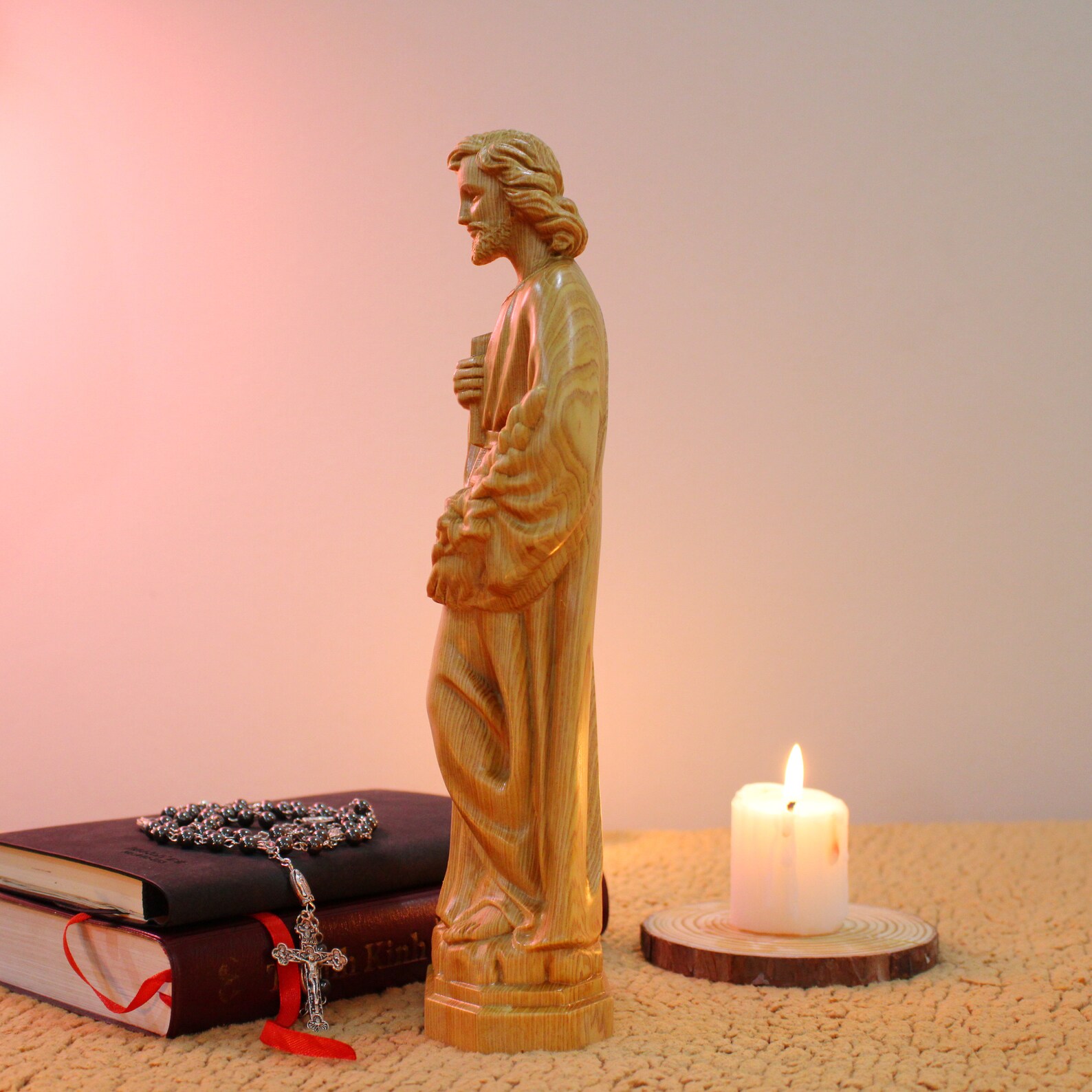 11.8 Inches Saint Joseph Statue St Joseph the Worker Statue Etsy